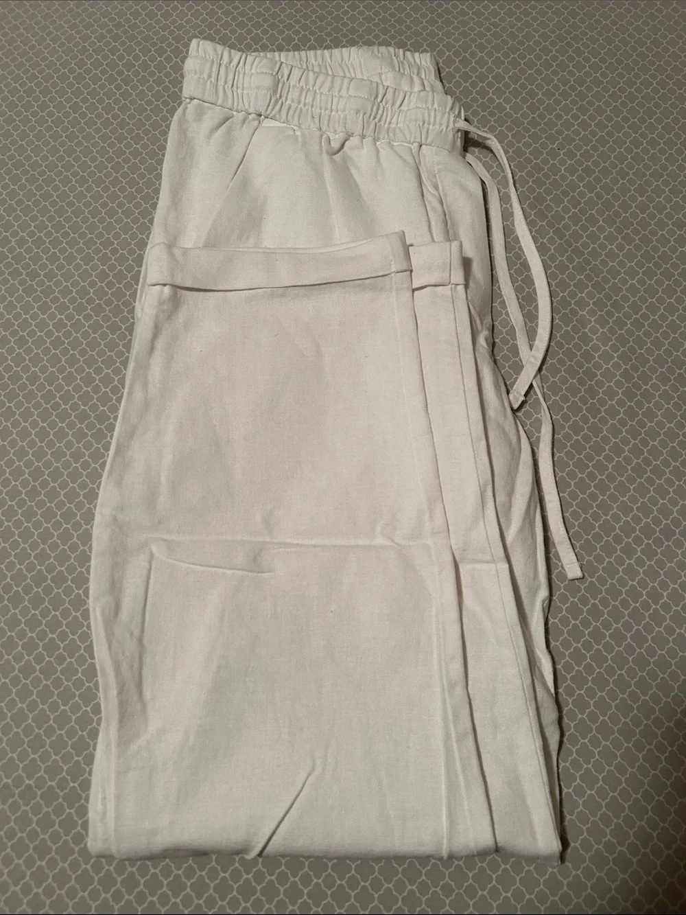 J. Crew Linen-Blend Drawstring Pants